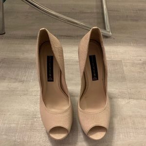 STEVEN leather heels